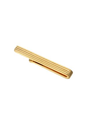 STRUCTURED BASIC - Manschettenknopf - gold-coloured