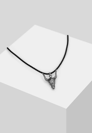 BULL HEAD - Halskette - silver-coloured