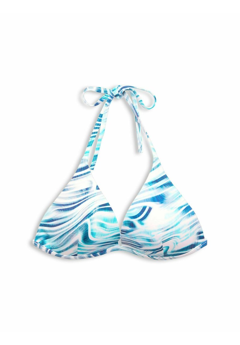 Esprit NECKHOLDER MIT WELLENPRINT BikiniTop ink/dunkelblau
