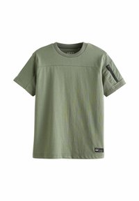 Next - SHORT SLEEVE UTILITY REGULAR FIT - T-shirts print - green Miniaturebillede 1