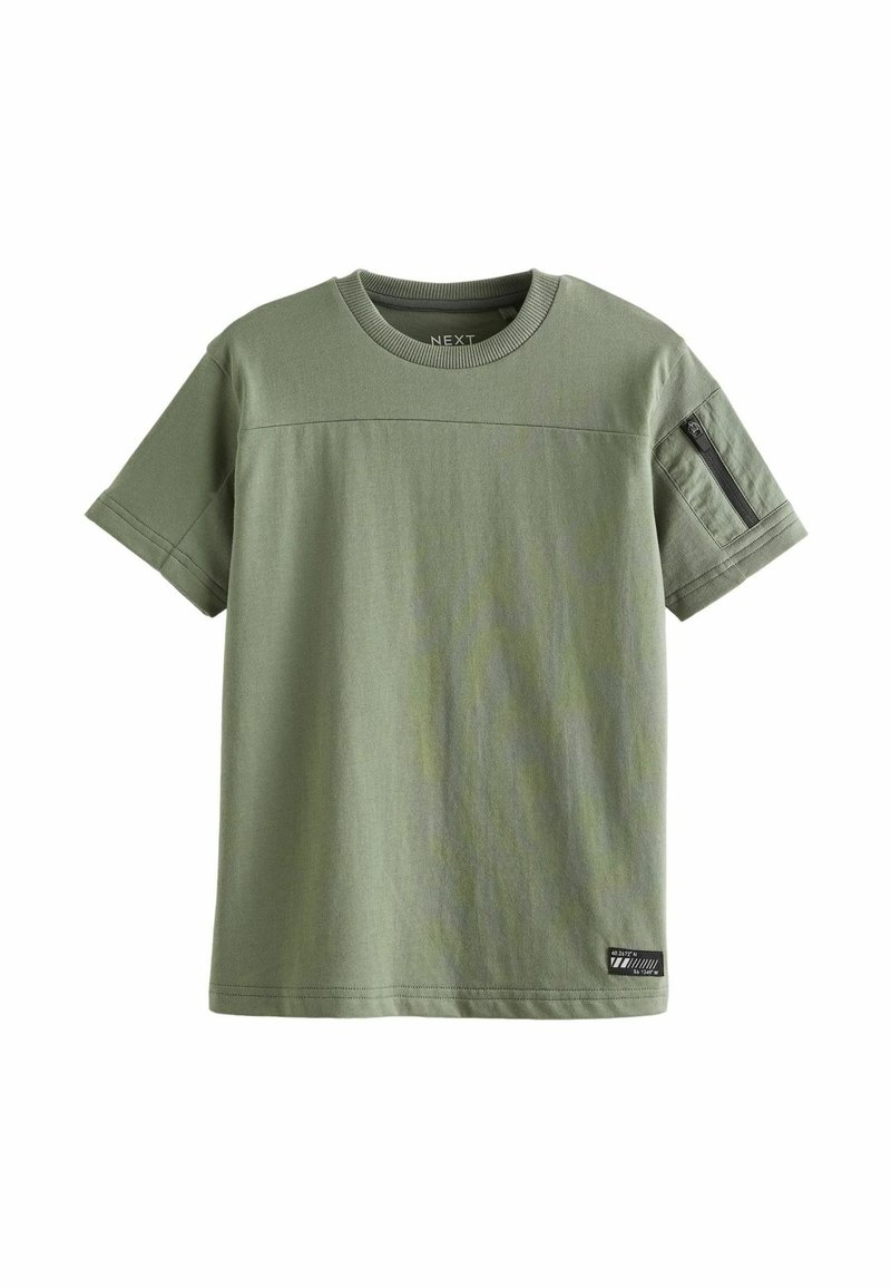 Next - SHORT SLEEVE UTILITY REGULAR FIT - T-shirts print - green, Forstør