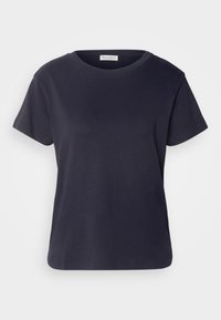 SHORT SLEEVE ROUND NECK LOGO AT BACK NECK - T-shirt basic - manic midnight