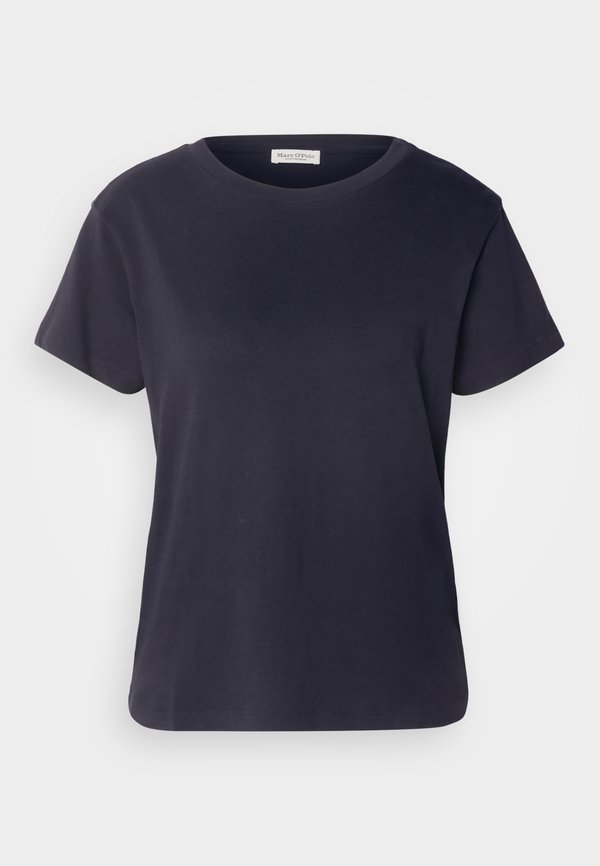 SHORT SLEEVE ROUND NECK LOGO AT BACK NECK - Basic T-shirt - manic midnight3