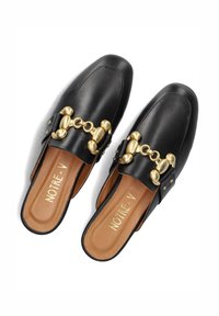 Notre-V Muiltjes - zwart