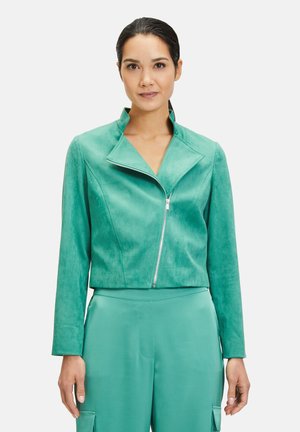 Vera Mont BIKER MIT REISSVERSCHLUSS - Giacca in similpelle - silky green