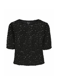 PCKAM SS JRS NOOS BC - Blusa - black