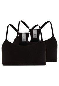 2 PACK - Hosszított melltartó - schwarz