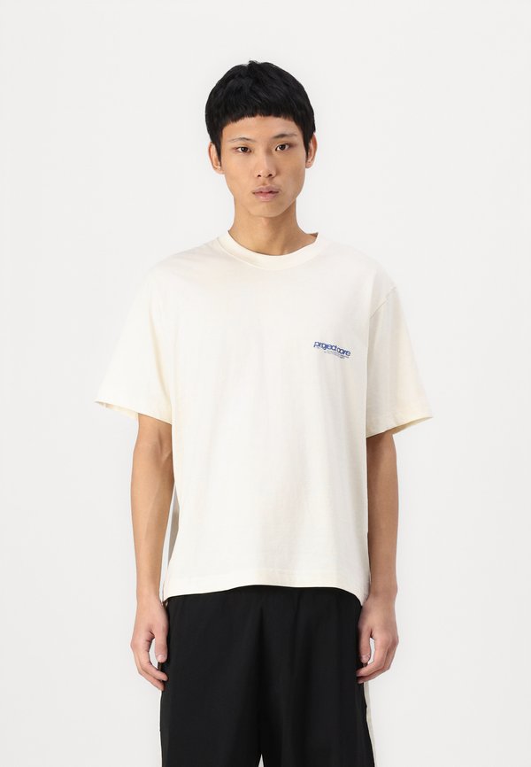 JCOUNION BACK PRINT TEE CREW - Print T-shirt - sweet corn2