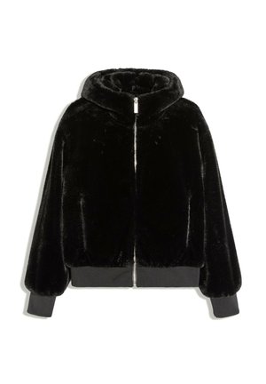 Bershka, TEDDY - JACKET - Veste d'hiver - black