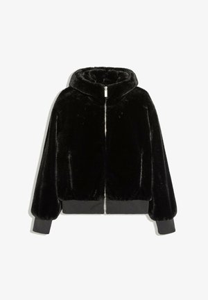 Bershka, TEDDY - JACKET - Veste d'hiver - black