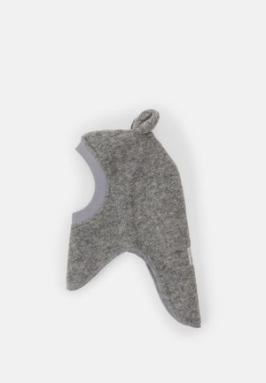 Huttelihut BALACLAVA EARS UNISEX - Bonnet - medium grey melange