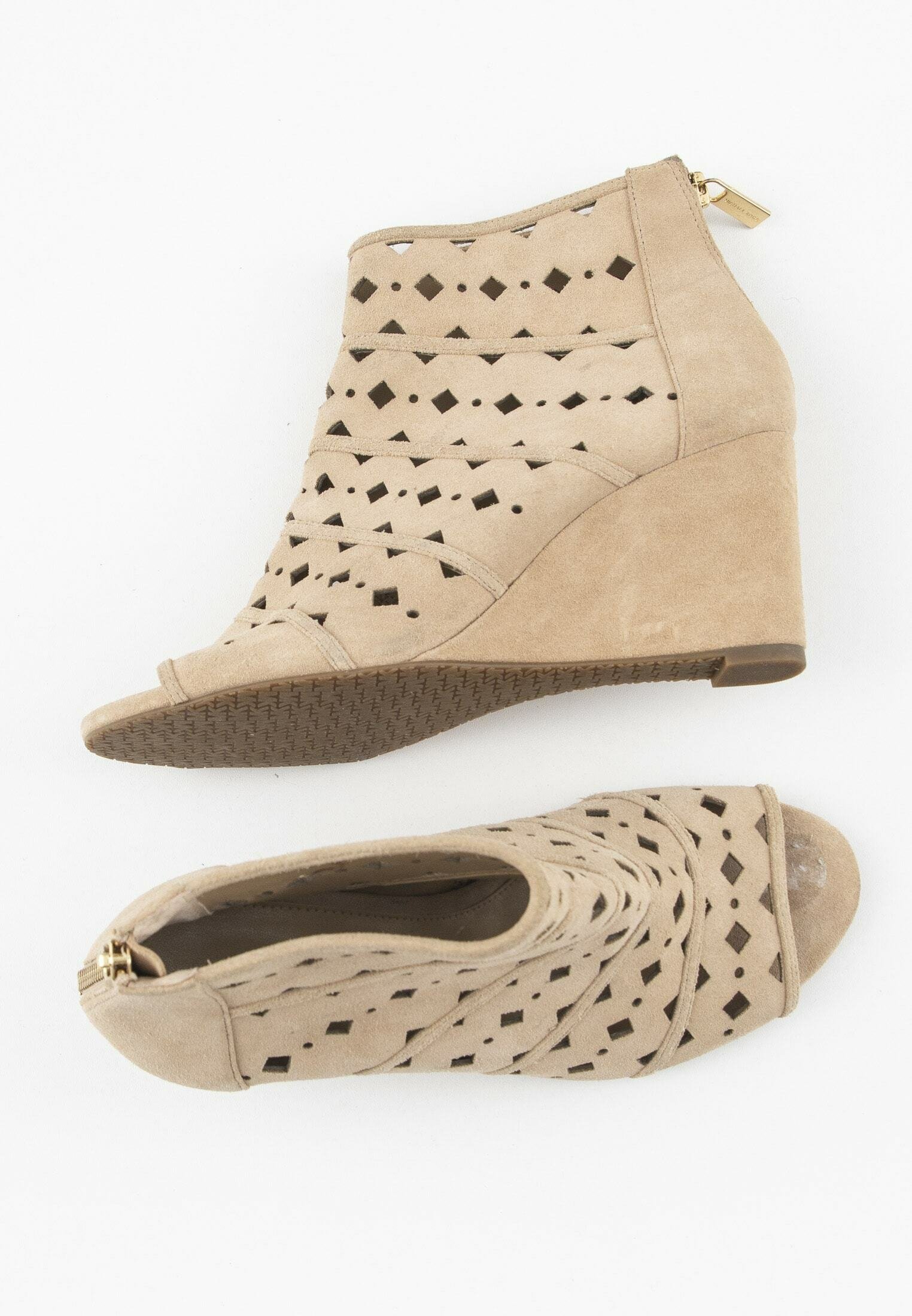 MICHAEL Michael Kors Laarzen met sleehak - beige/Beige - Zalando.nl