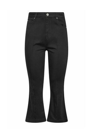 Yours Clothing, PLUS SIZE WIDE LEG JEANS - Bootcut jeans - black