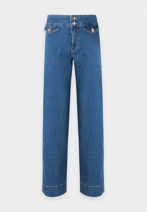 ONLY, ONLJUICY - Wide Leg - medium blue denim