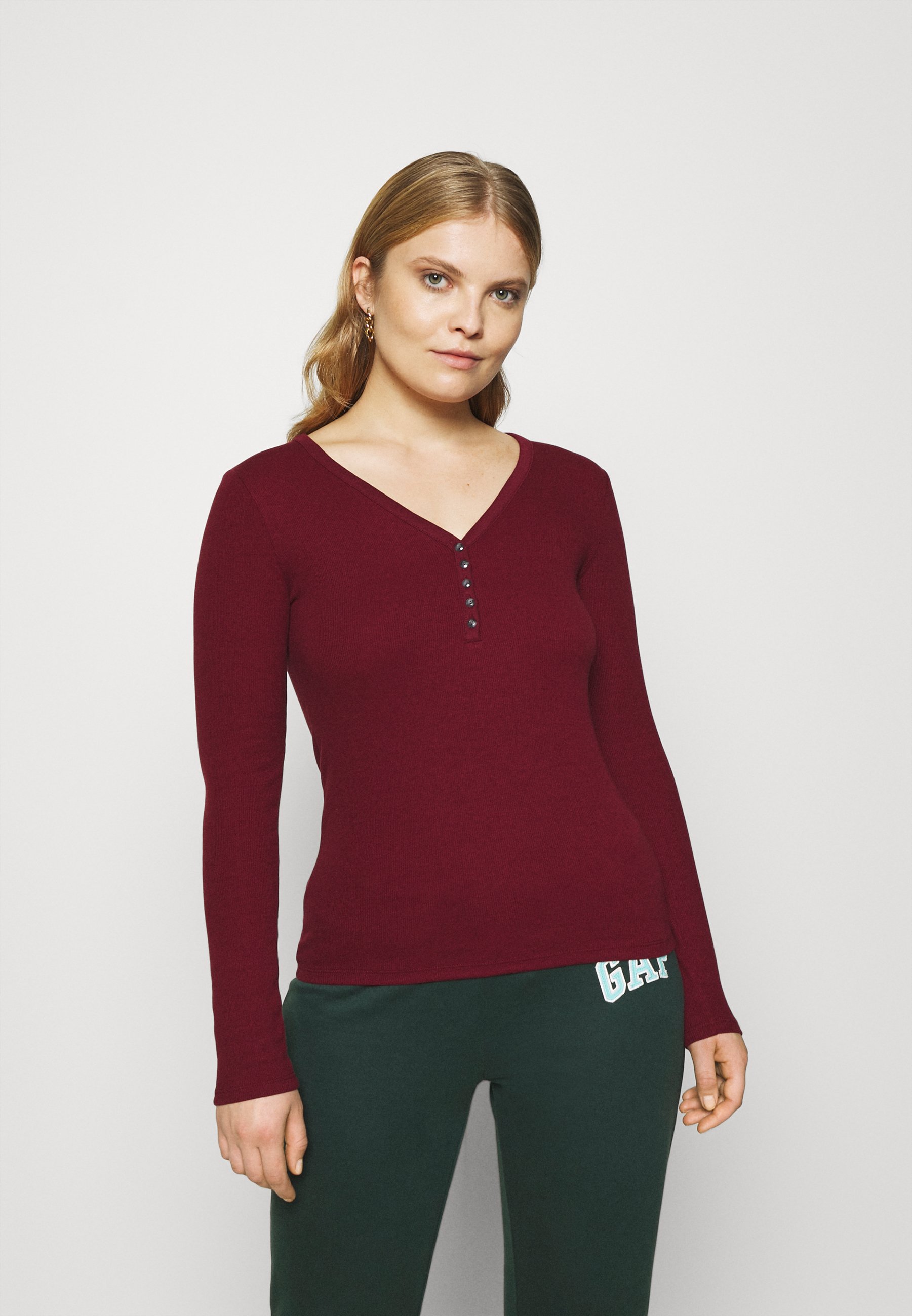 Gap womens long sleeve tops Clearance