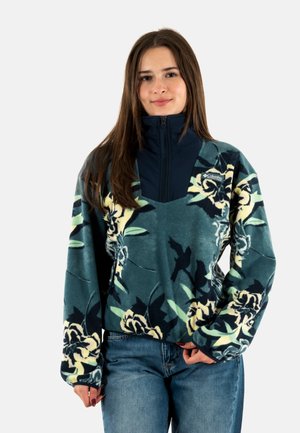 Fleece trui - bleu