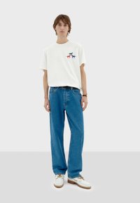 Thinking Mu PERRITOS - T-shirt imprimé - white