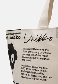 Marimekko HAAVI UNIKKO TRIBUTE - Tote bag - off white/black