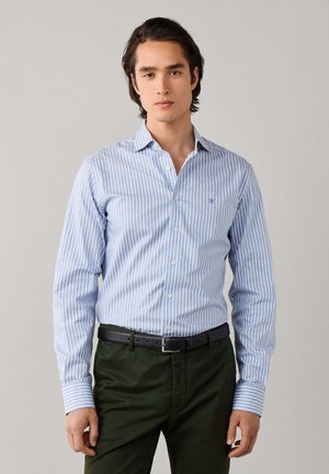 Hackett London, HACKETT LONDON SHIRT CABANA STRIPE - Overhemd - forces blue
