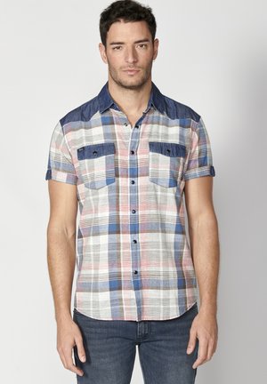 SHORT SLEEVE - Skjorta - blue