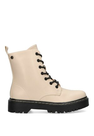 ETIKA Botines con cordones - beige