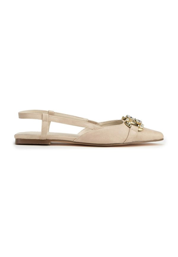 POINTED TOE - Sling-Ballerina - beige