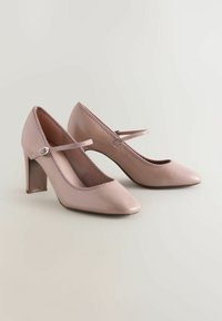 REGULAR FIT - FOREVER COMFORT ROUND TOE MARY JANE BLOCK COURT - Pantofi clasici cu toc - mottled pink