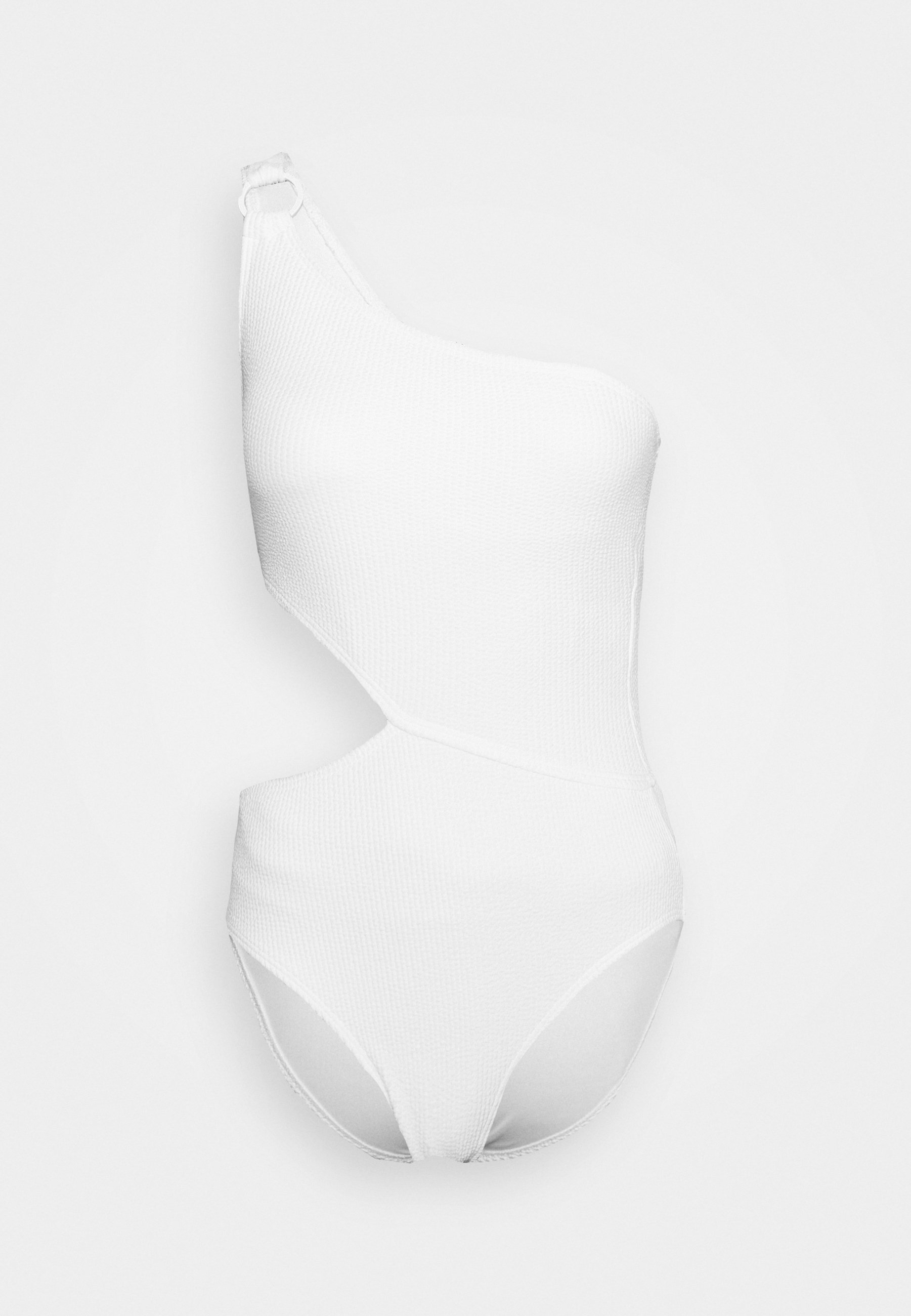 MICHAEL Michael Kors DECADENT TEXTURE LOGO RING ONE PIECE MICHAEL Michael Kors DECADENT TEXTURE LOGO RING ONE PIECE - Badedrakt - white