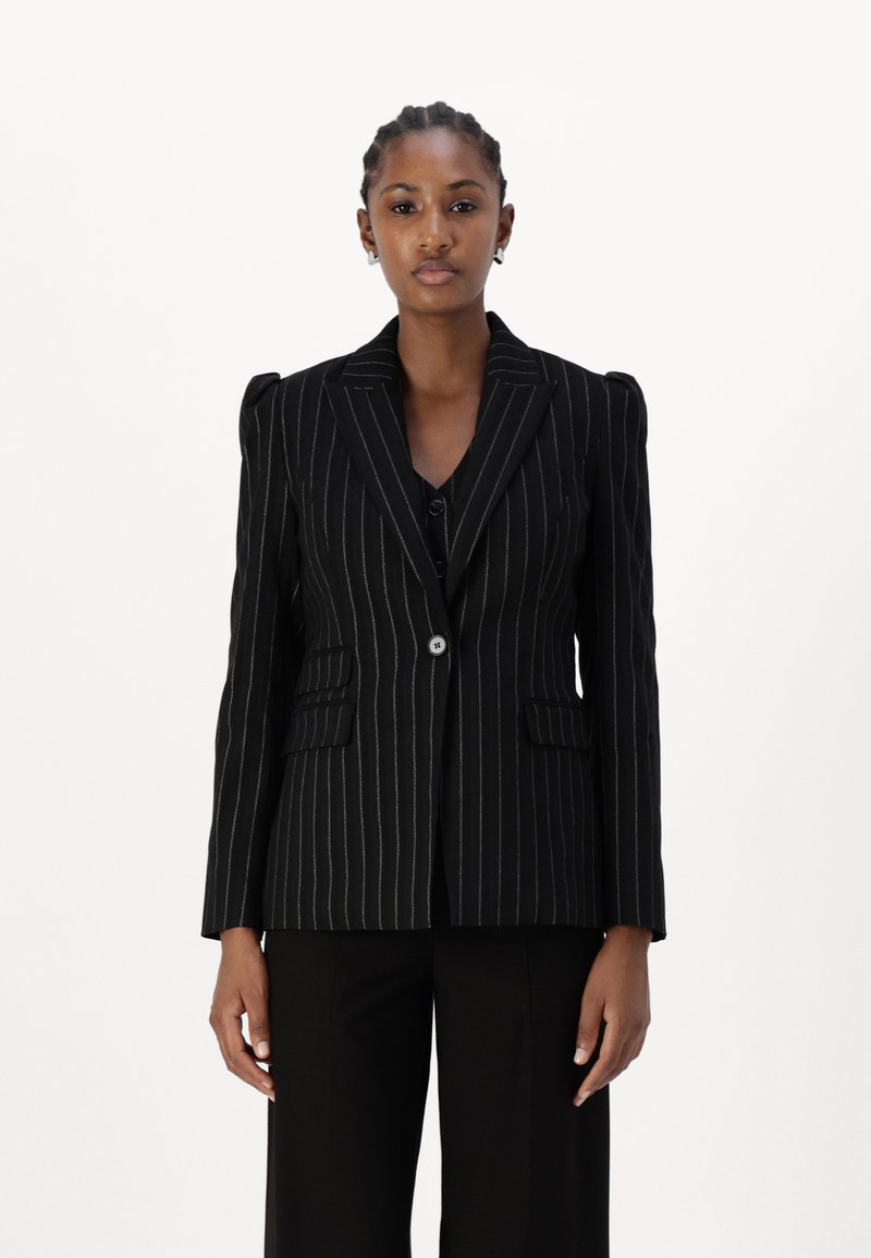 Bruuns Bazaar DECUMARIABBNORA BLAZER - Blazer - black with lurex