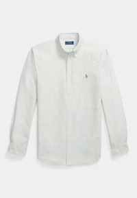 CUSTOM FIT STRIPED OXFORD SHIRT - Marškiniai - shamrock/white