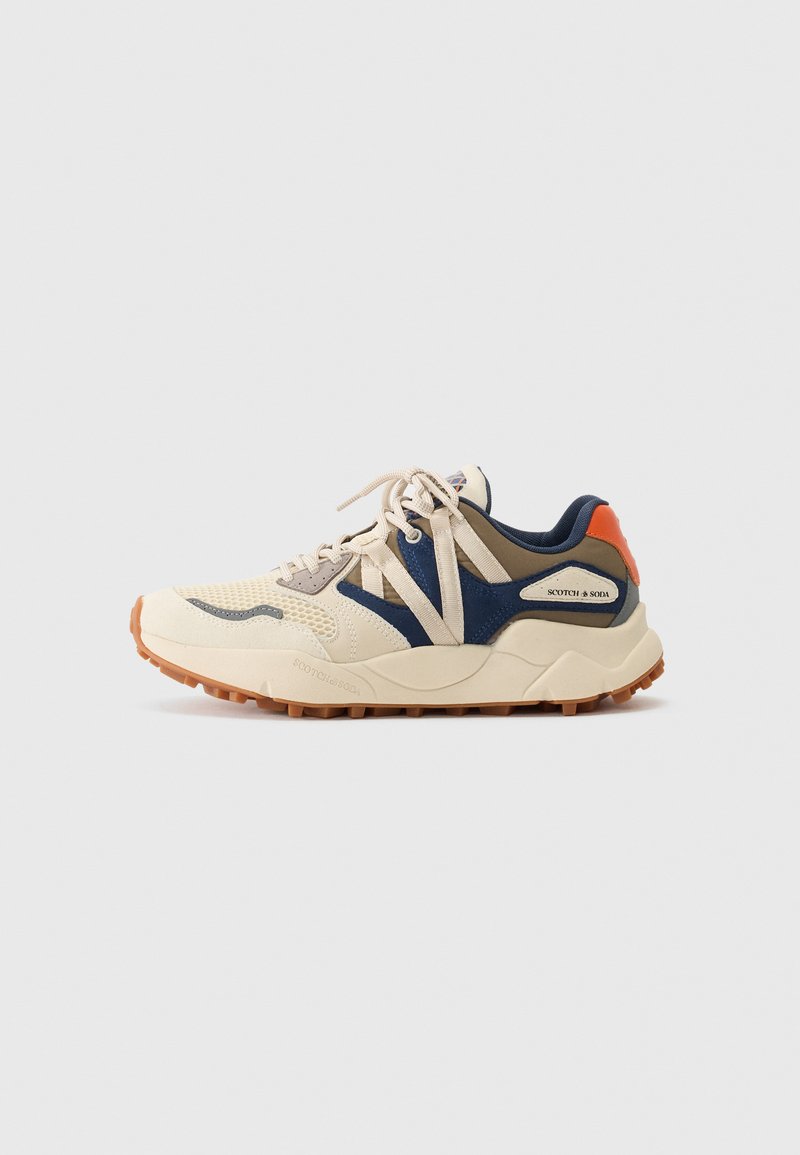 Scotch & Soda - MOUNT 5A - Trainers - beige/blue, Enlarge