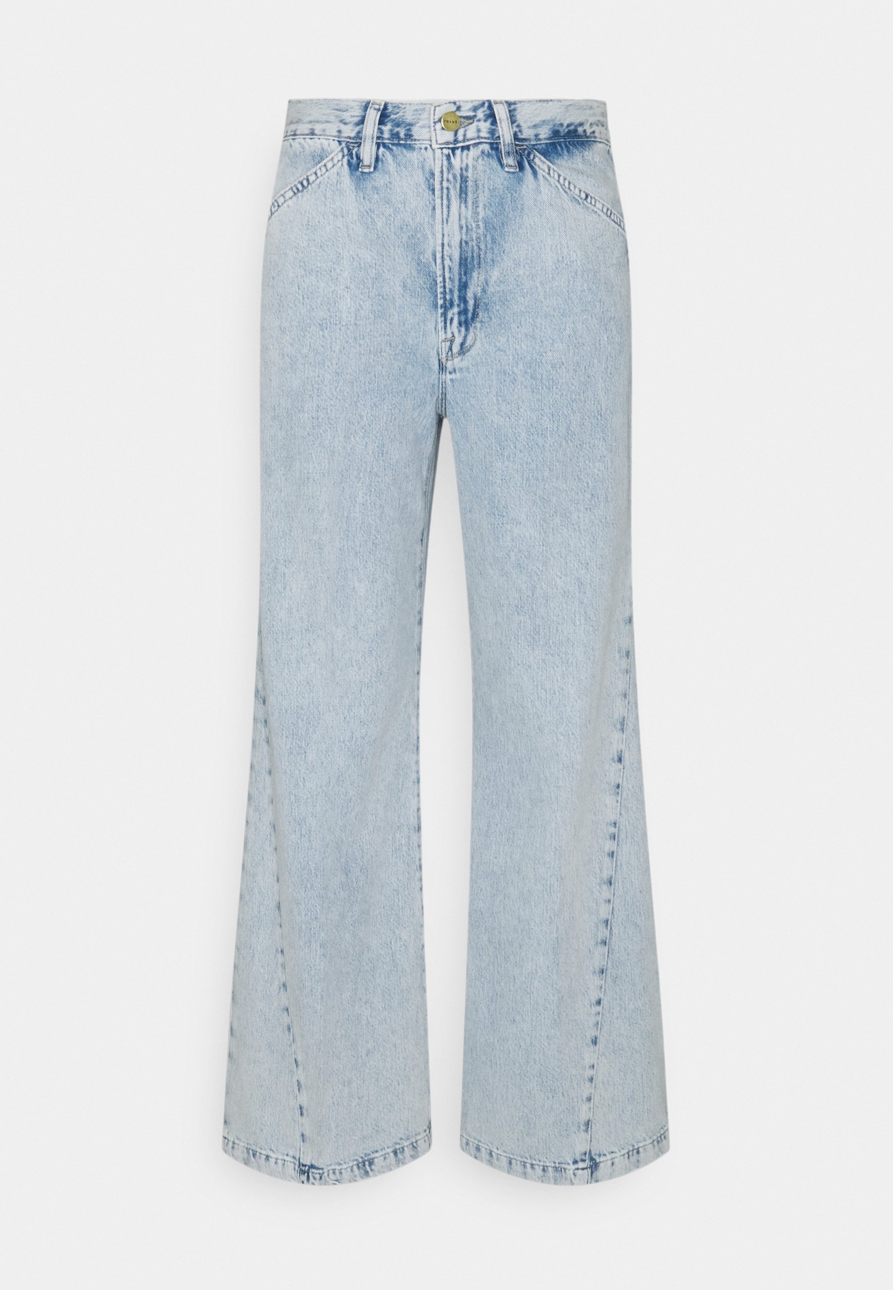 Frame Denim LE BAGGY PALAZZO - Relaxed fit jeans - whisper/light blue -  Zalando.co.uk