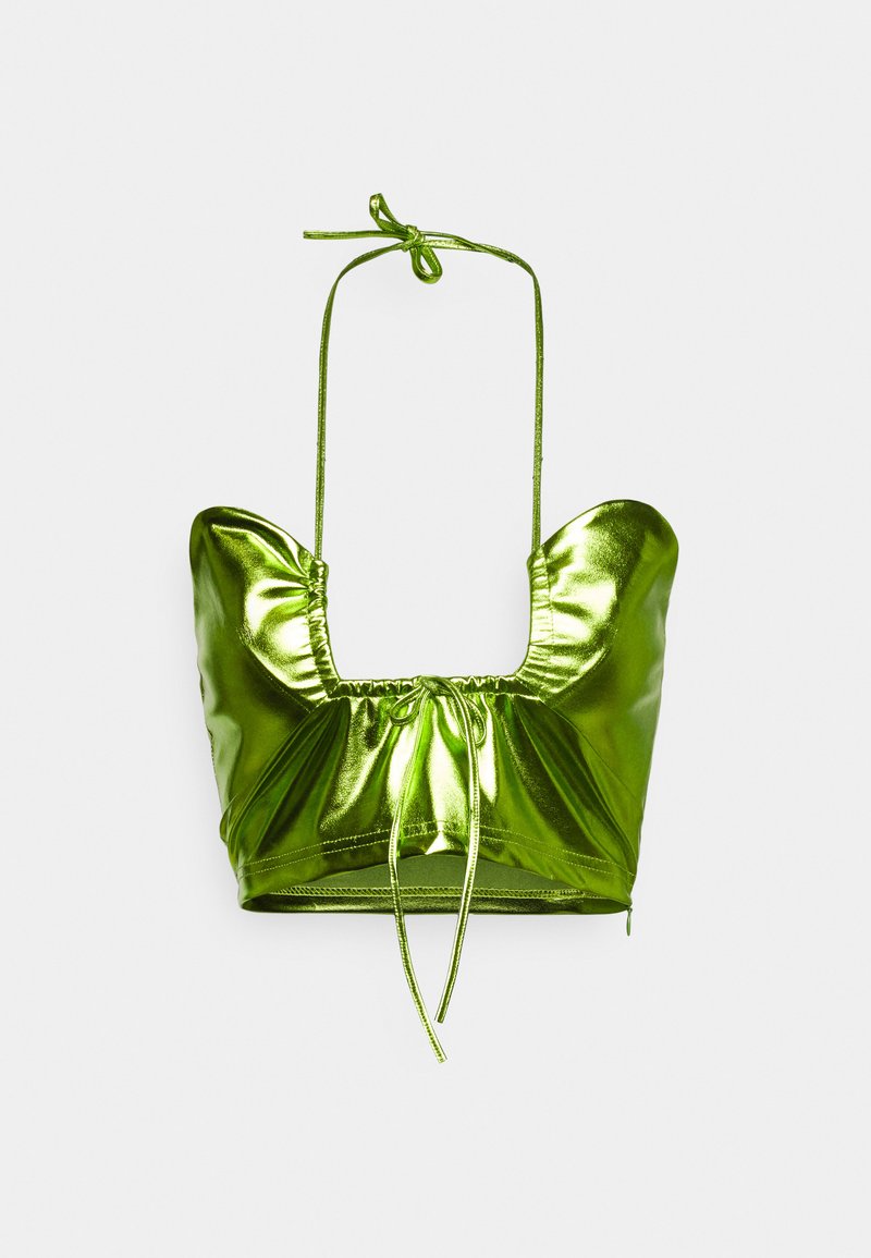 HOSBJERG Jaida Metallic - Μπλούζα - grün