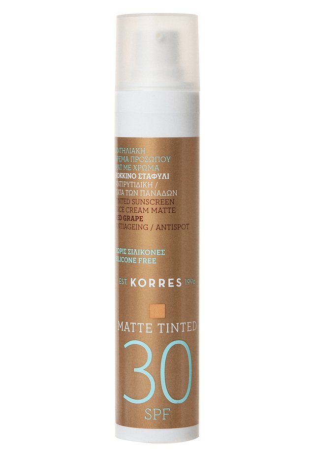 RED GRAPE ANTI-AGEING/ANTI-SPOT TINTED MATTE SUNCREEN SPF30 - Zonnebrandcrème - -