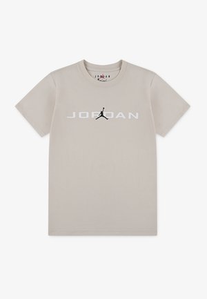Jordan AIR CREW TEE - Camiseta estampada - light orewood