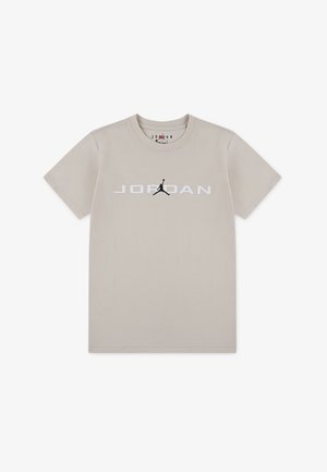 Jordan AIR CREW TEE - Camiseta estampada - light orewood