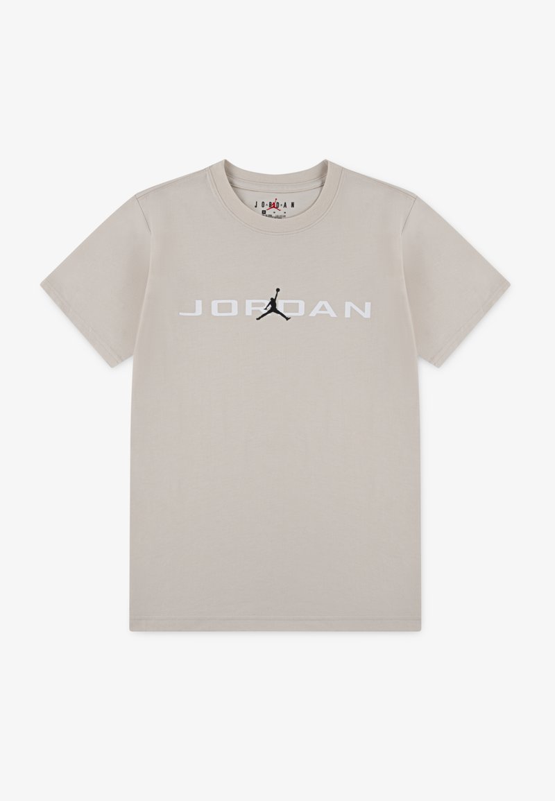 Jordan AIR CREW TEE - Camiseta estampada - light orewood