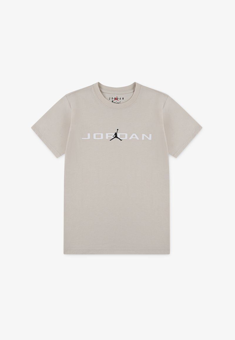 Jordan AIR CREW TEE - Camiseta estampada - light orewood