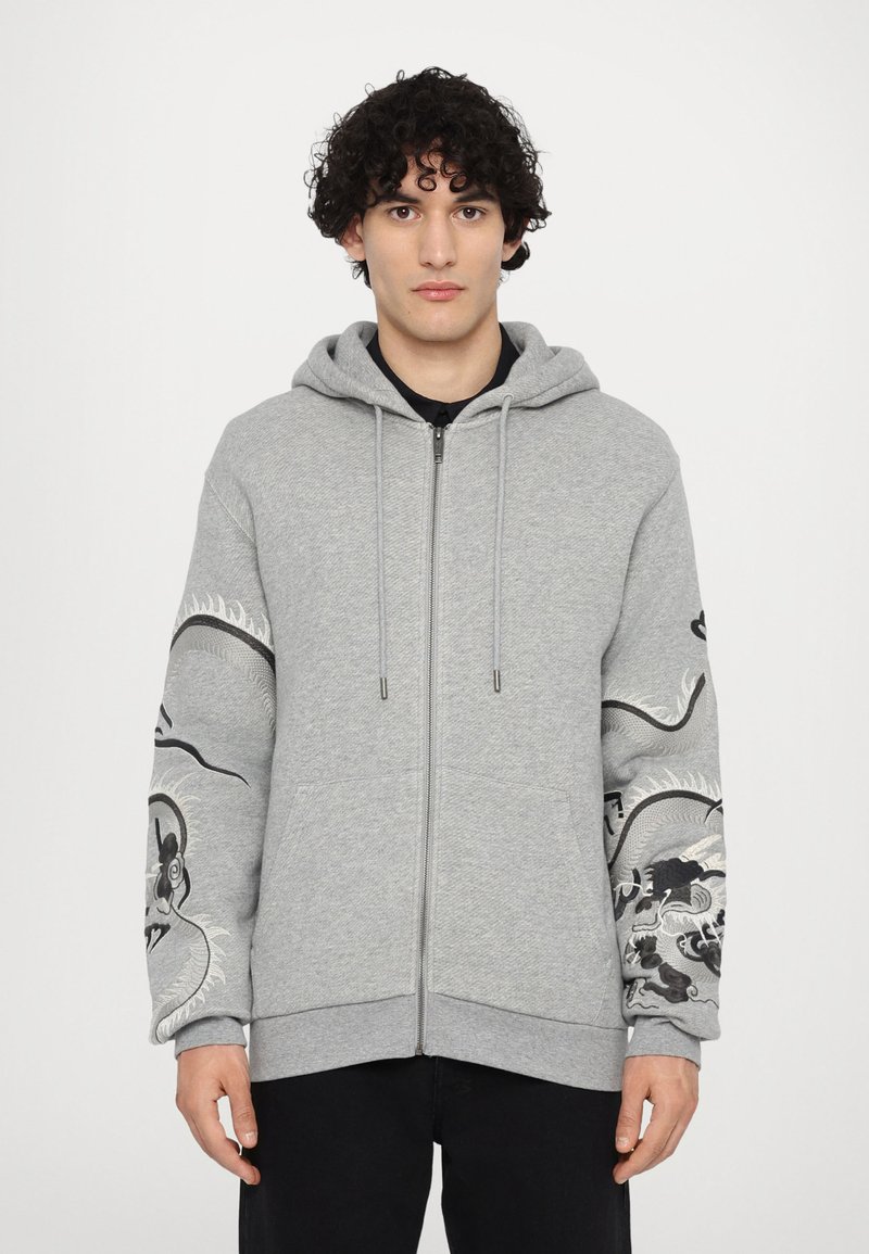 The Kooples - Džemperis su gobtuvu - grey, Padidinti