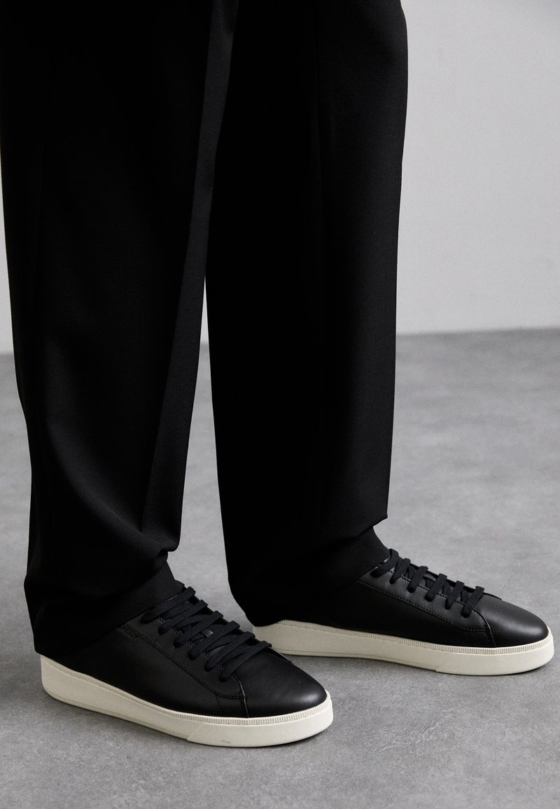 Bally RAISE - Baskets basses - black/white