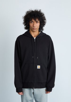 ACTIVE JACKET - Felpa con zip - black