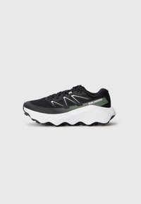 ULTRA FLOW 2 - Trail tekaški čevlji - black/white/agave green