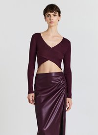 Calliope Strickpullover - bordeaux