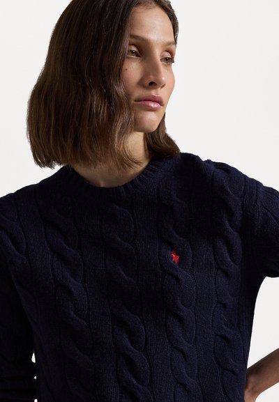 Polo Ralph Lauren CLASSIC LONG SLEEVE - Džemperis - hunter navy