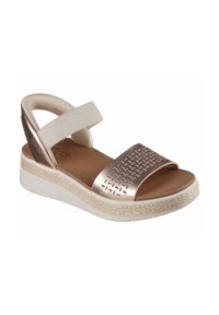 Skechers Sandalen met plateauzool - rosé goud