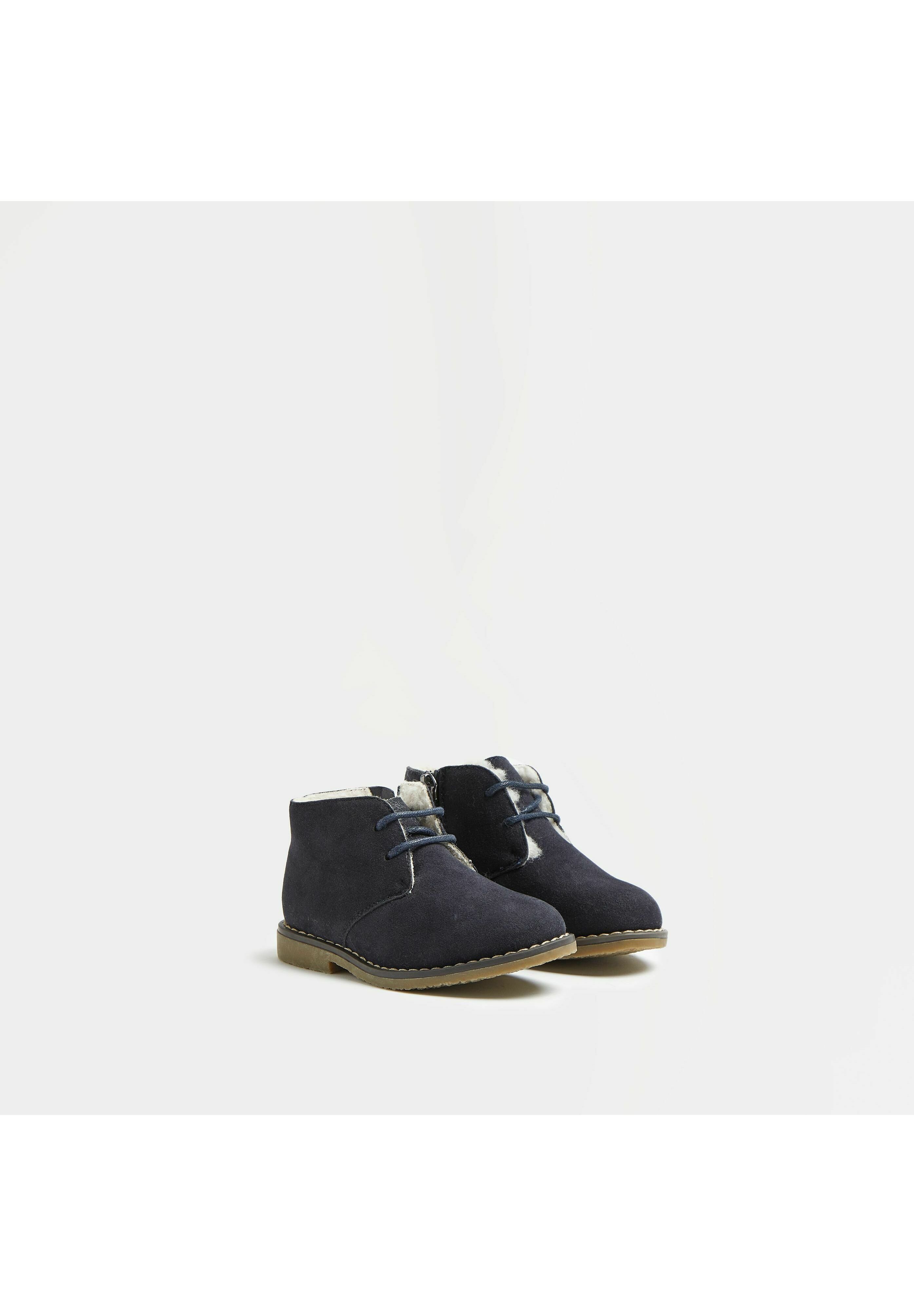 River Island Stivaletti stringati - navy/blu scuro - Zalando.it