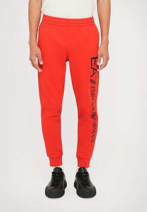 TRAIN LOGO SERIES PANTS - Joggebukse - molten lava