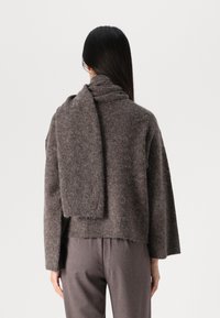 Gina Tricot SCARF  - Džemperis - brown melange