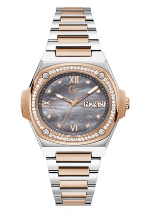 GC COUSSIN SHAPE LADY - Orologio - silver-coloured/rose gold-coloured