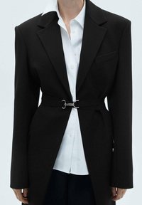 Mango Cappotto classico - black